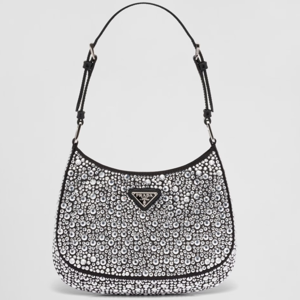 Prada Cleo bag with Crystals